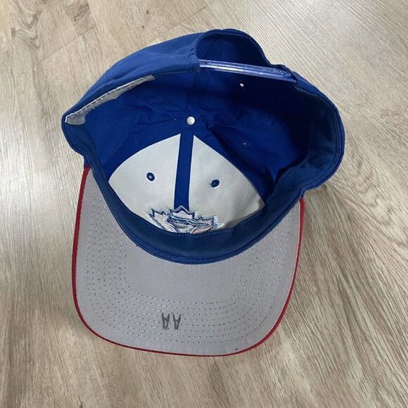 Vintage Outdoor Cap Toronto Blue Jays Snapback Hat MLB Baseball Blue Red Cap - Picture 3 of 8